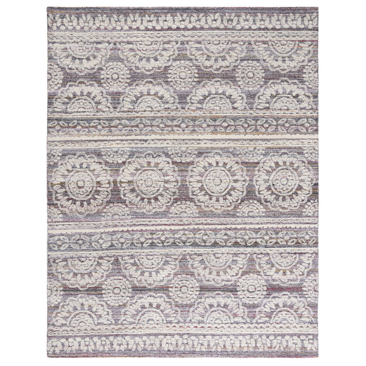 SAFAVIEH Metro Collection MET910Q Handmade Red/Ivory Rug Image 1