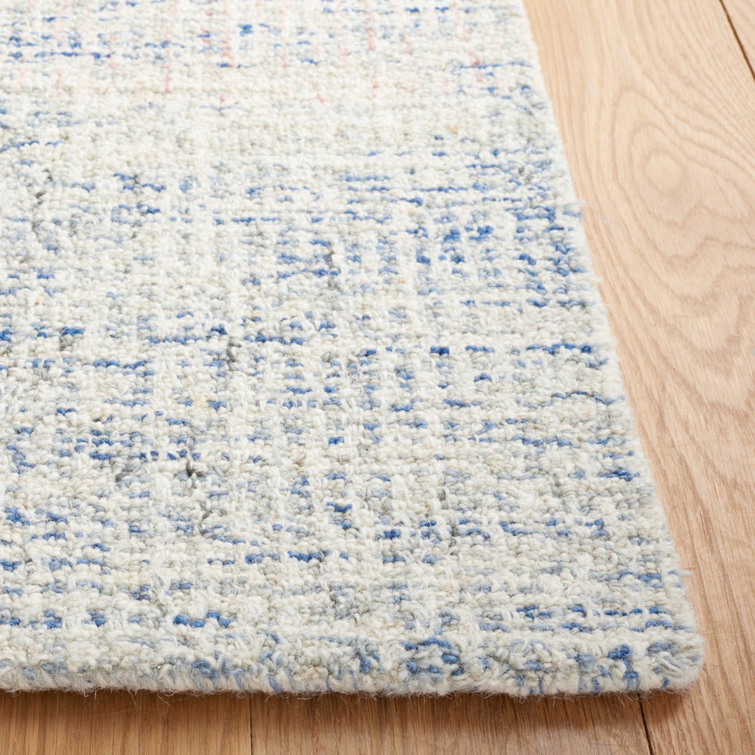 SAFAVIEH Metro MET909M Handmade Blue / Ivory Rug Image 7