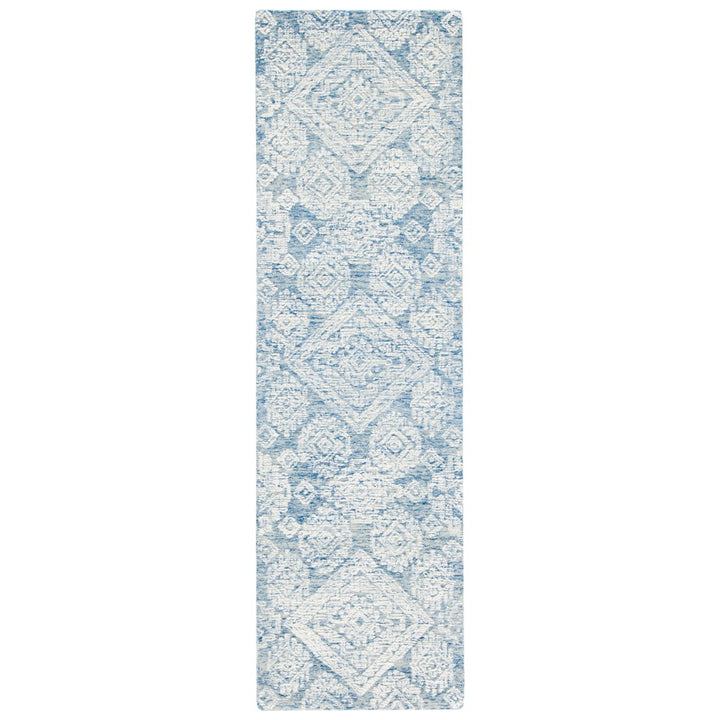 SAFAVIEH Metro MET987M Handmade Blue / Ivory Rug Image 2