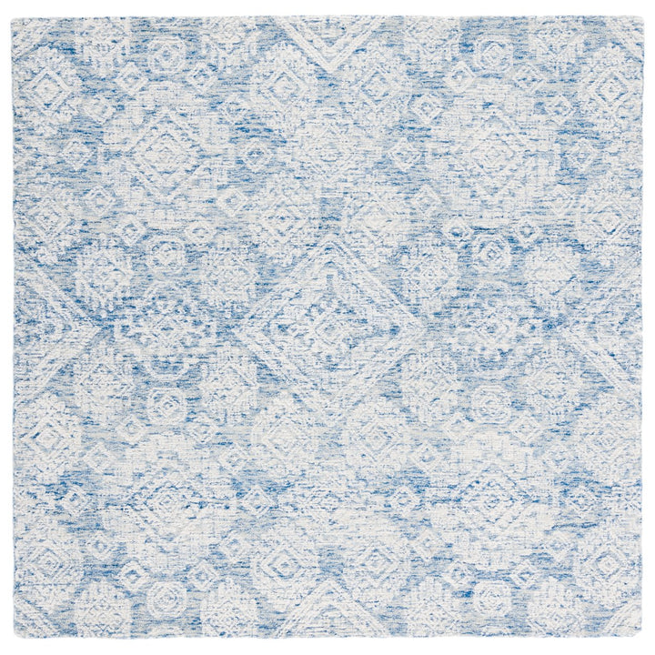 SAFAVIEH Metro MET987M Handmade Blue / Ivory Rug Image 1