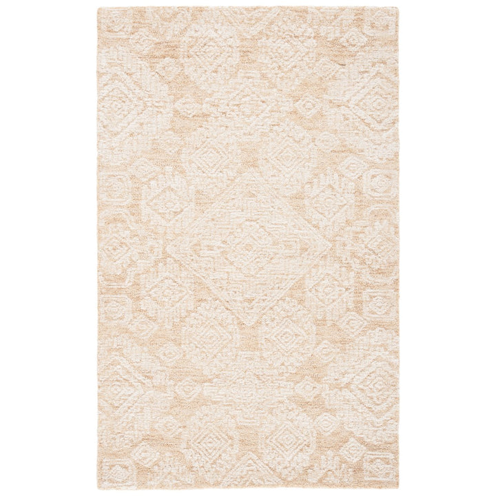 SAFAVIEH Metro MET987D Handmade Gold / Ivory Rug Image 1