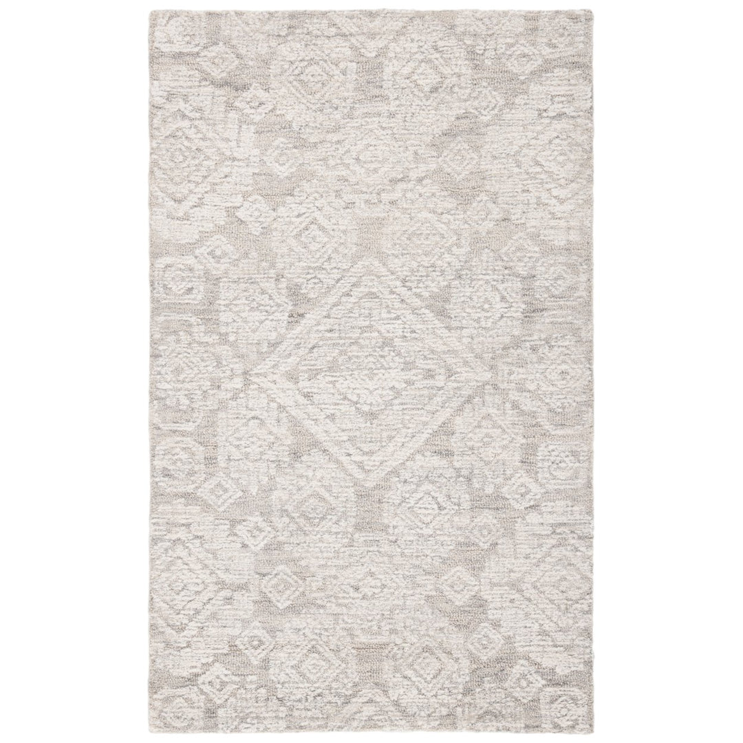 SAFAVIEH Metro MET987T Handmade Light Brown / Ivory Rug Image 1