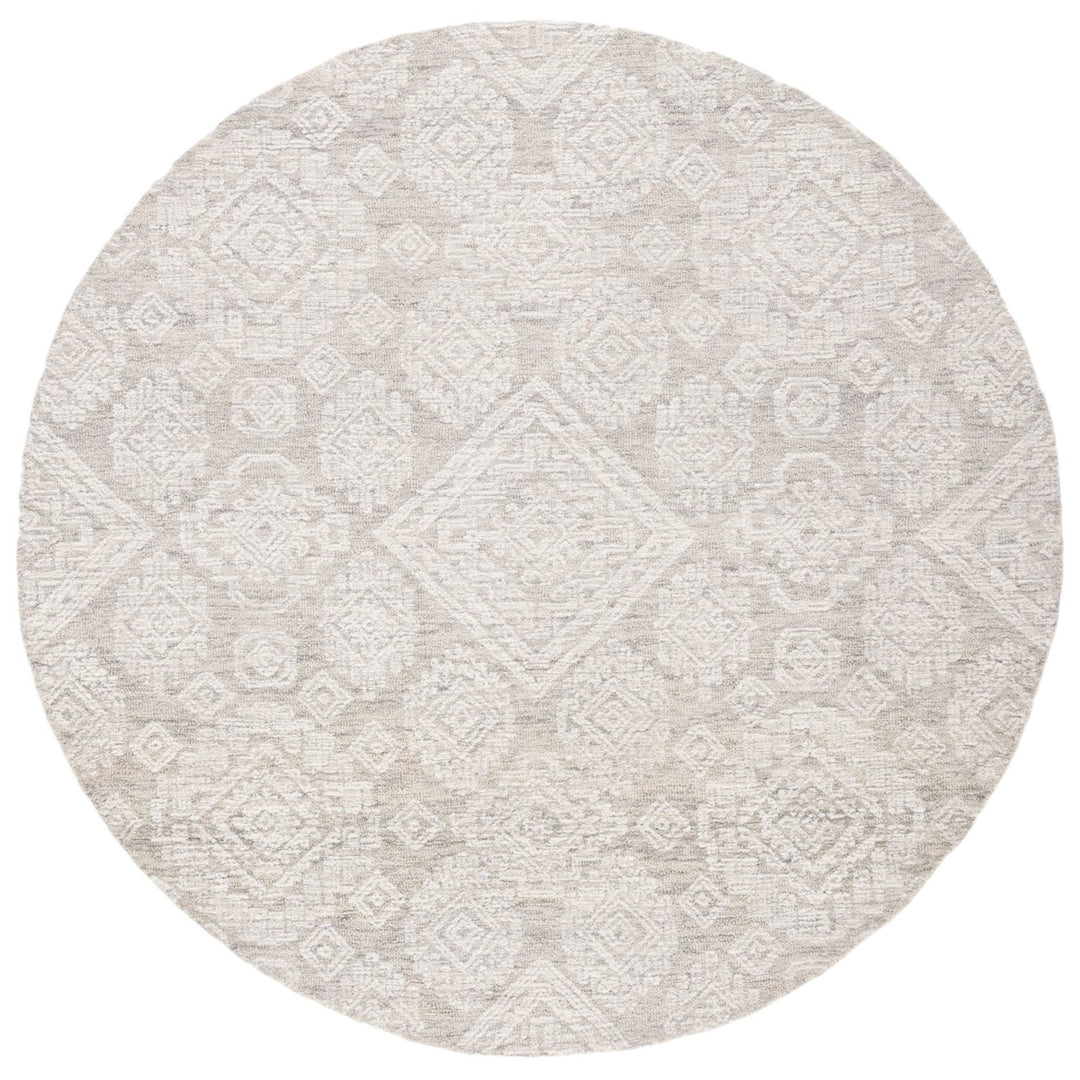 SAFAVIEH Metro MET987T Handmade Light Brown / Ivory Rug Image 1