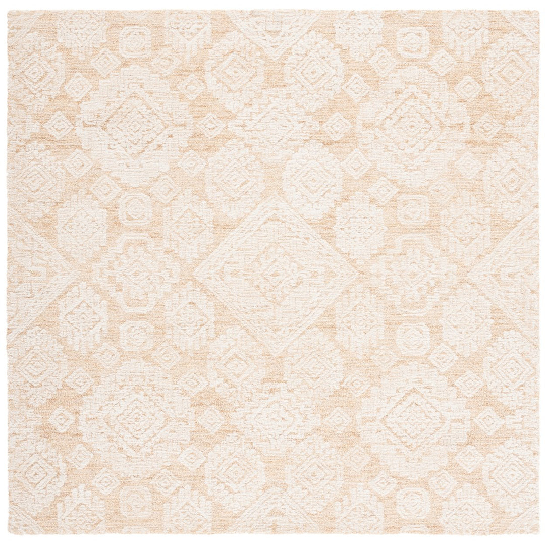 SAFAVIEH Metro MET987D Handmade Gold / Ivory Rug Image 1