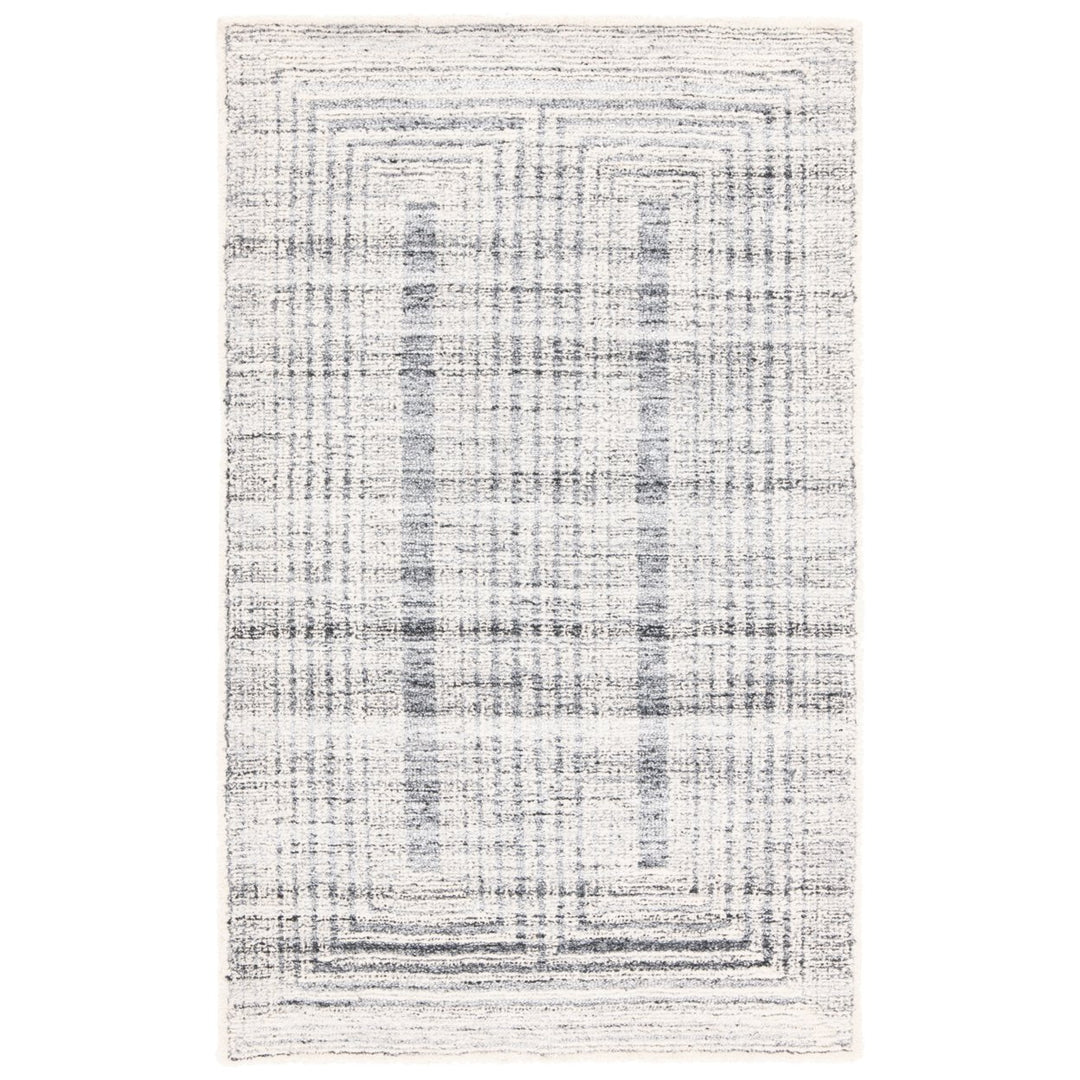 SAFAVIEH Metro MET991G Handmade Light Grey / Ivory Rug Image 1