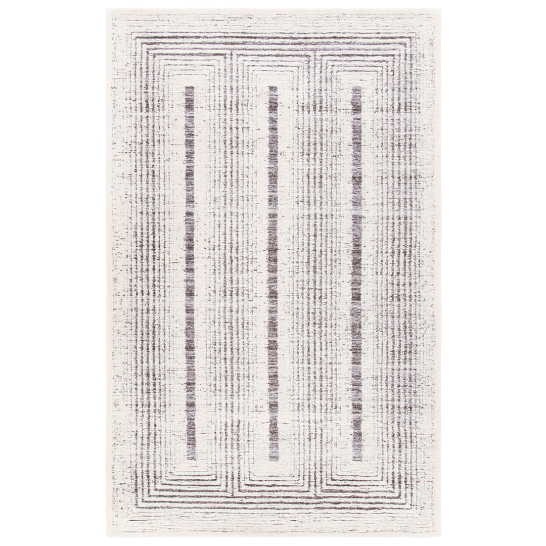 SAFAVIEH Metro MET991F Handmade Grey / Ivory Rug Image 8