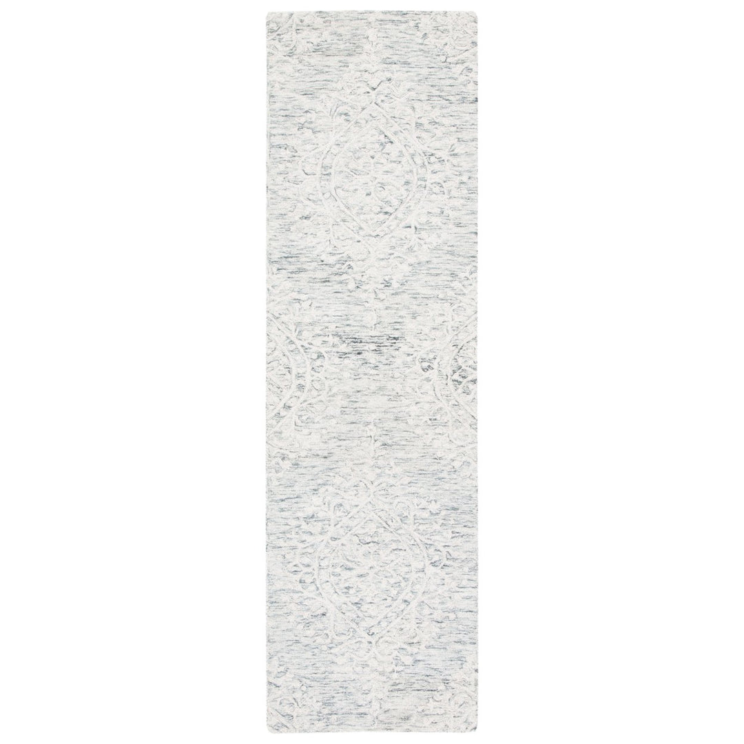 SAFAVIEH Metro MET992F Handmade Grey / Ivory Rug Image 1