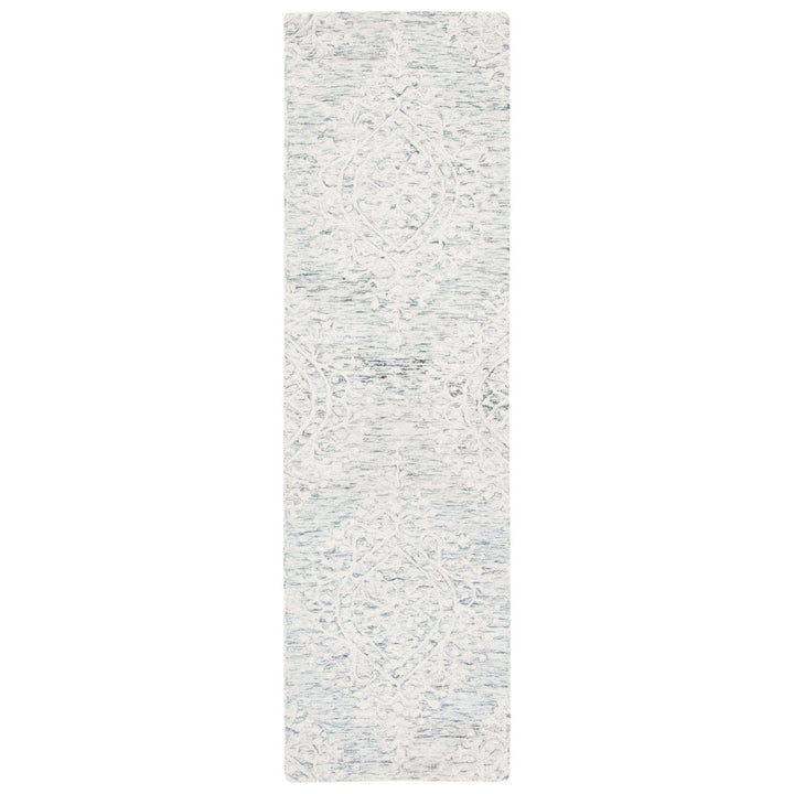 SAFAVIEH Metro MET992F Handmade Grey / Ivory Rug Image 1