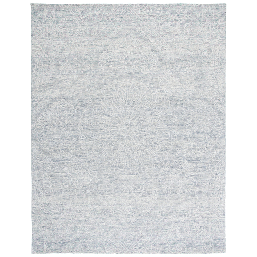 SAFAVIEH Metro MET993F Handmade Grey / Ivory Rug Image 1