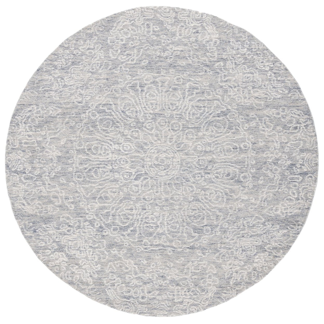 SAFAVIEH Metro MET993F Handmade Grey / Ivory Rug Image 4