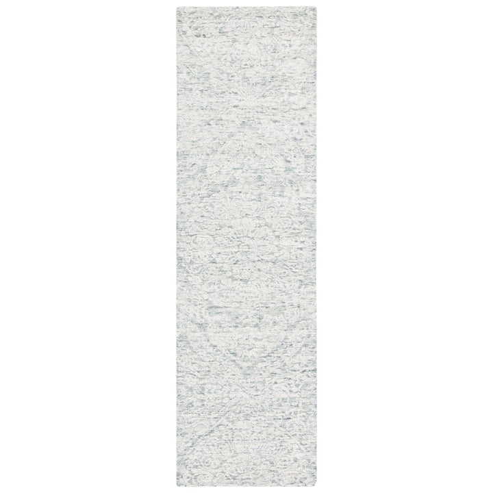 SAFAVIEH Metro MET993H Handmade Dark Grey / Ivory Rug Image 2