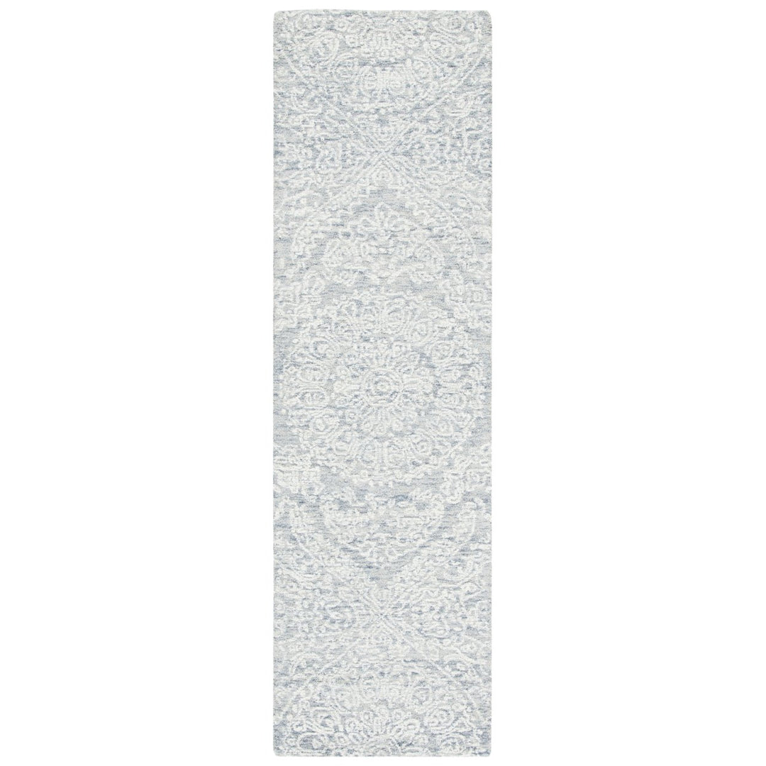 SAFAVIEH Metro MET993F Handmade Grey / Ivory Rug Image 5