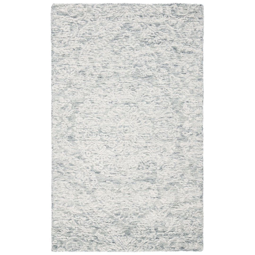 SAFAVIEH Metro MET993H Handmade Dark Grey / Ivory Rug Image 3