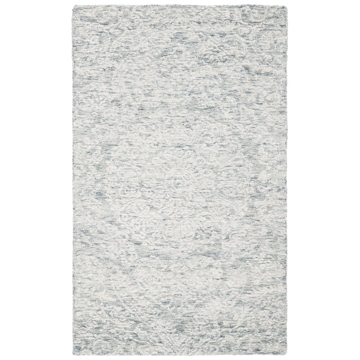 SAFAVIEH Metro MET993H Handmade Dark Grey / Ivory Rug Image 3