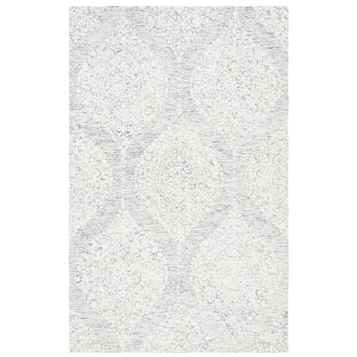 SAFAVIEH Metro MET992F Handmade Grey / Ivory Rug Image 1