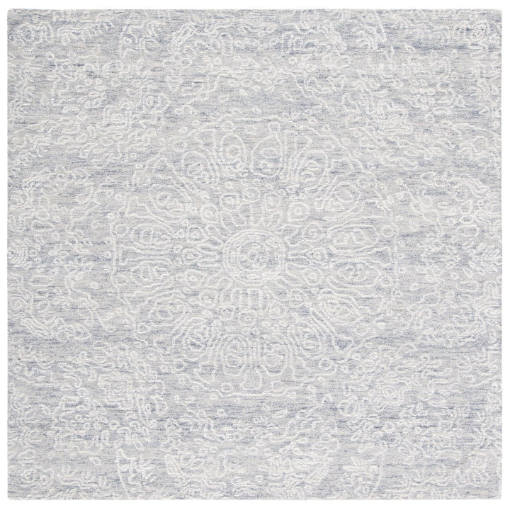 SAFAVIEH Metro MET993F Handmade Grey / Ivory Rug Image 6