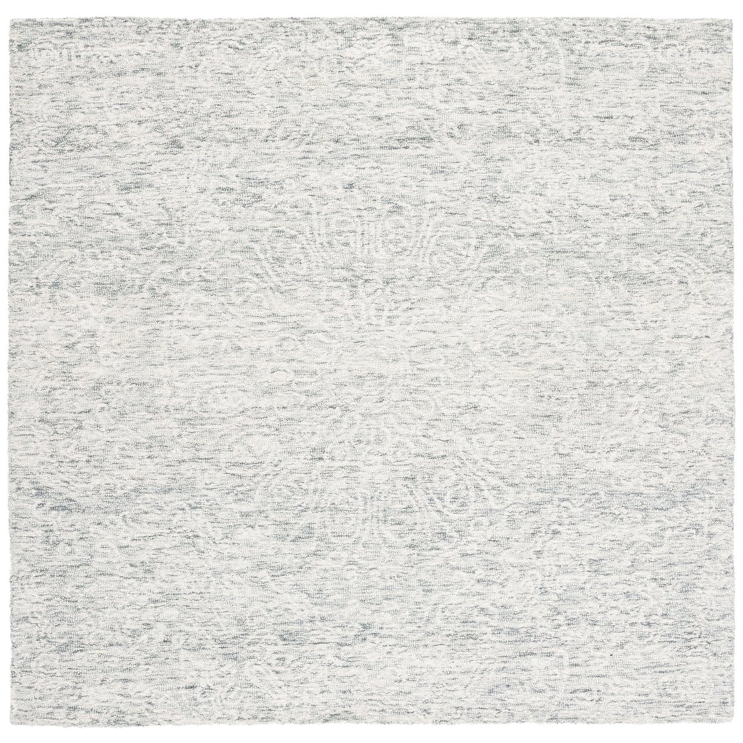 SAFAVIEH Metro MET993H Handmade Dark Grey / Ivory Rug Image 7