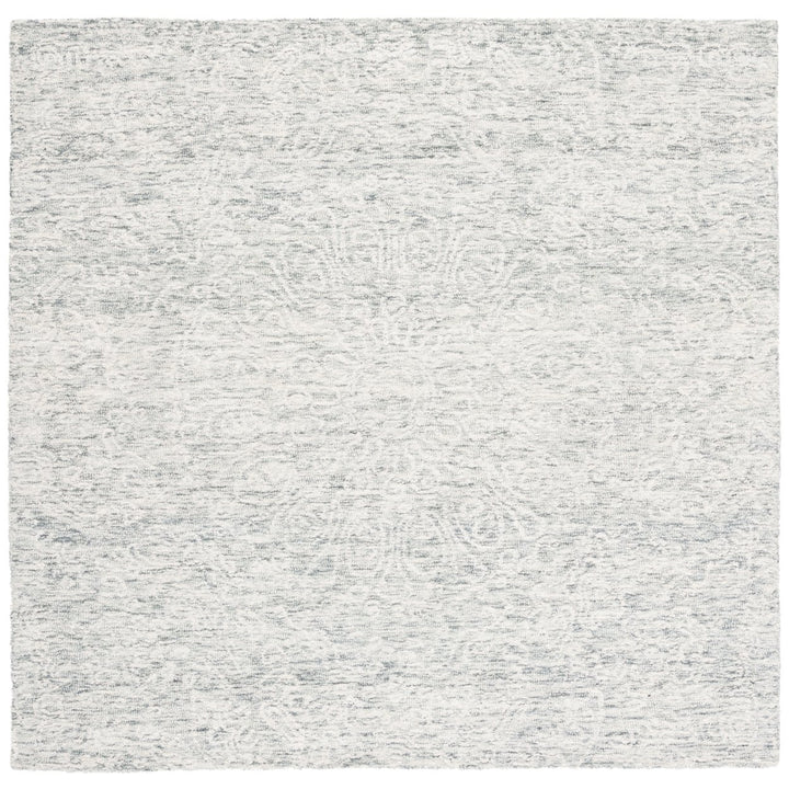 SAFAVIEH Metro MET993H Handmade Dark Grey / Ivory Rug Image 7