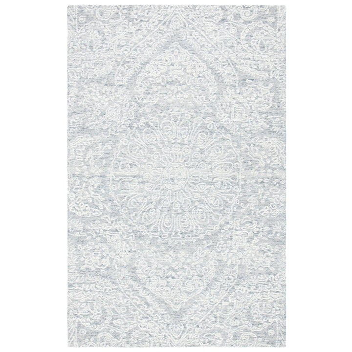 SAFAVIEH Metro MET993F Handmade Grey / Ivory Rug Image 11