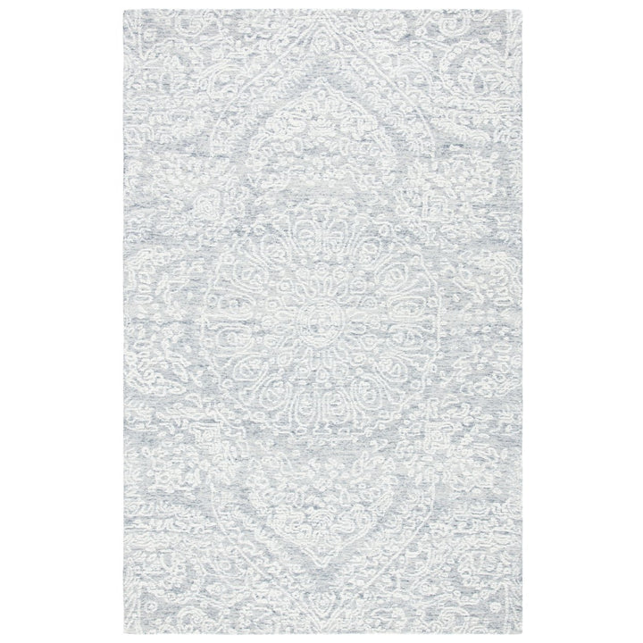 SAFAVIEH Metro MET993F Handmade Grey / Ivory Rug Image 1