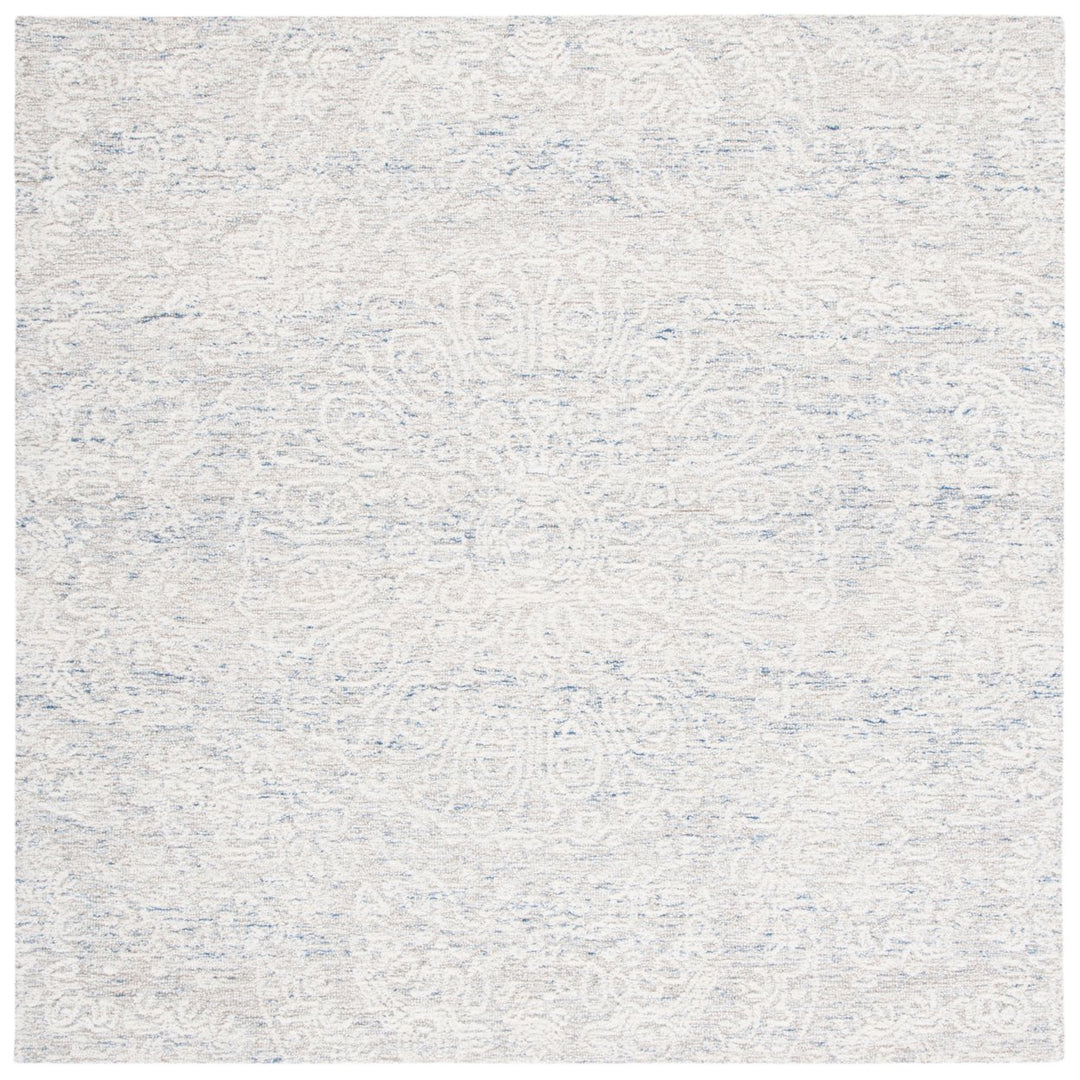 SAFAVIEH Metro MET993L Handmade Light Blue / Ivory Rug Image 1