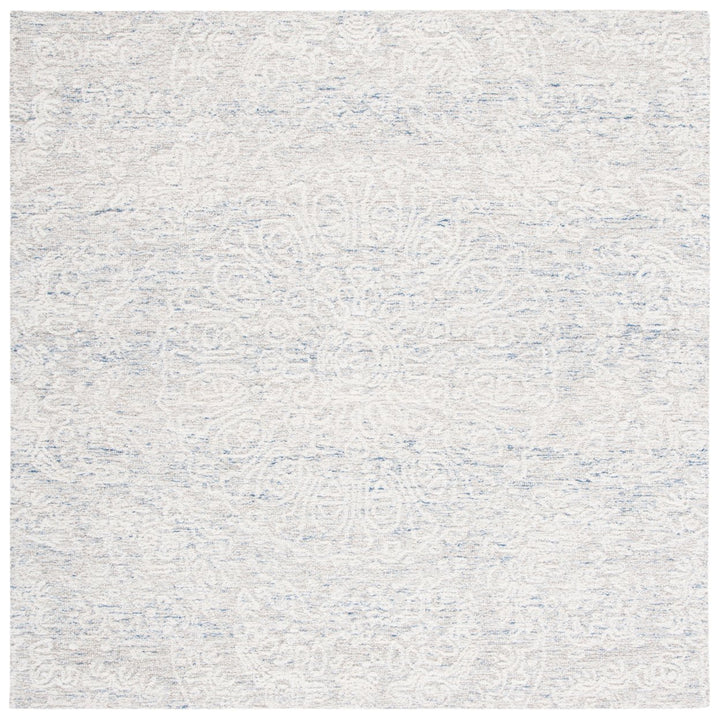 SAFAVIEH Metro MET993L Handmade Light Blue / Ivory Rug Image 1