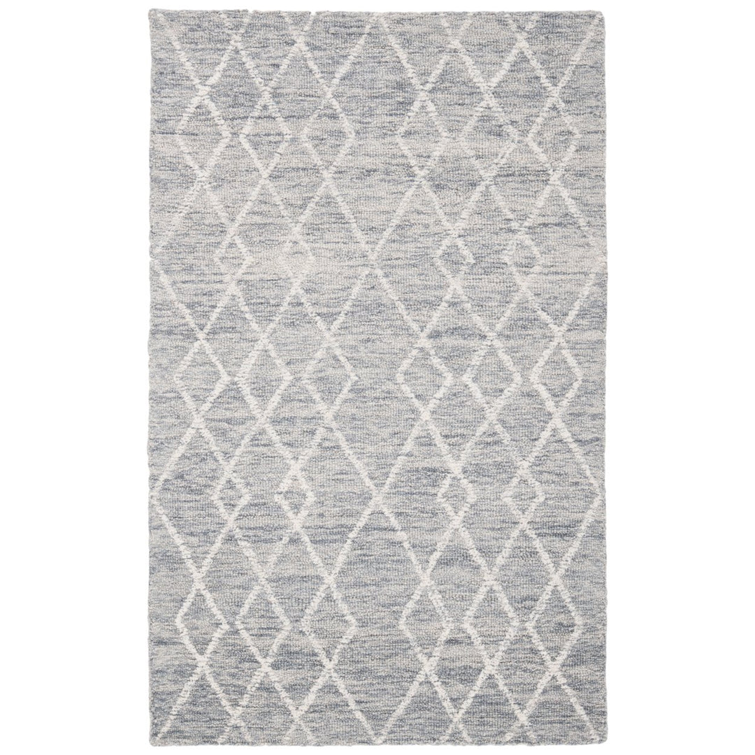 SAFAVIEH Metro MET994F Handmade Grey / Ivory Rug Image 1