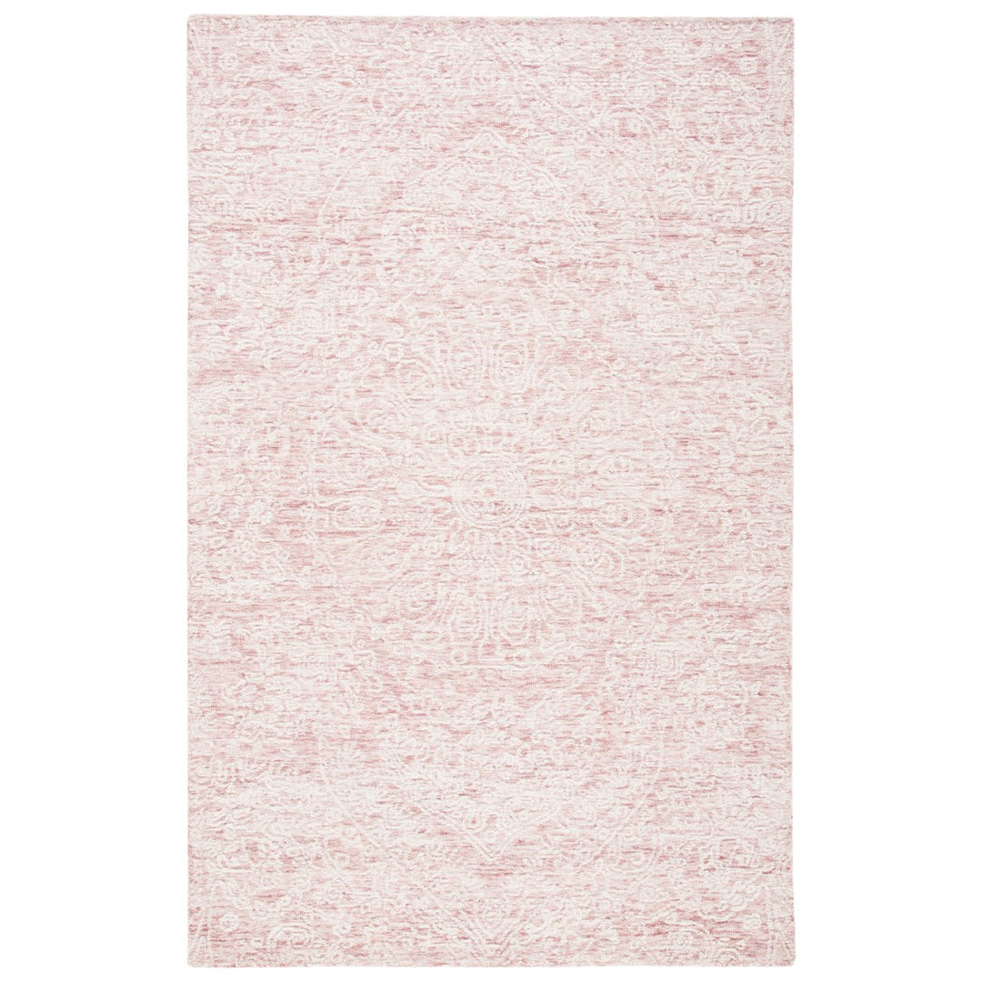 SAFAVIEH Metro MET993U Handmade Pink / Ivory Rug Image 1