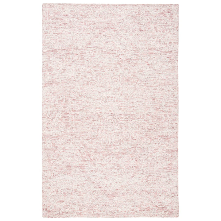 SAFAVIEH Metro MET993U Handmade Pink / Ivory Rug Image 1