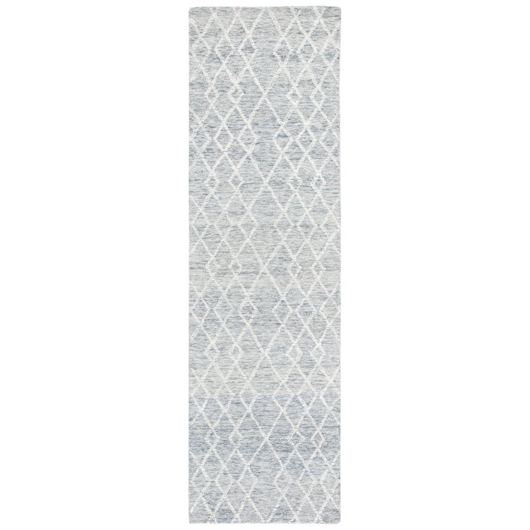 SAFAVIEH Metro MET994F Handmade Grey / Ivory Rug Image 1