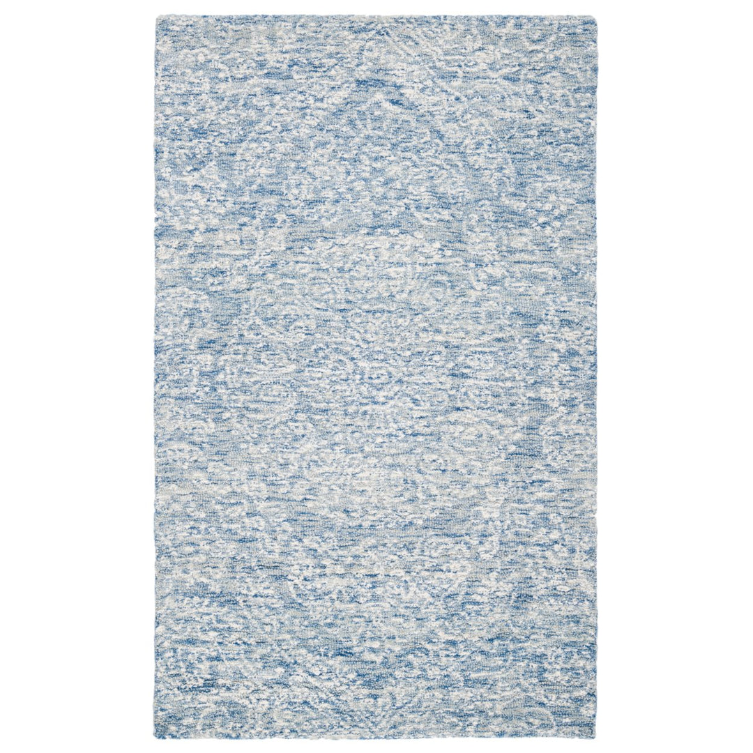 SAFAVIEH Metro MET993M Handmade Blue / Ivory Rug Image 10