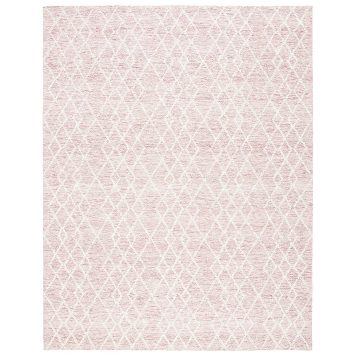 SAFAVIEH Metro MET994U Handmade Pink / Ivory Rug Image 1