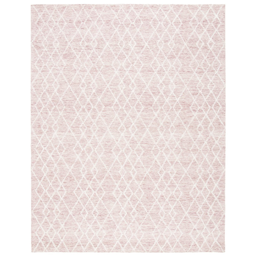 SAFAVIEH Metro MET994U Handmade Pink / Ivory Rug Image 1