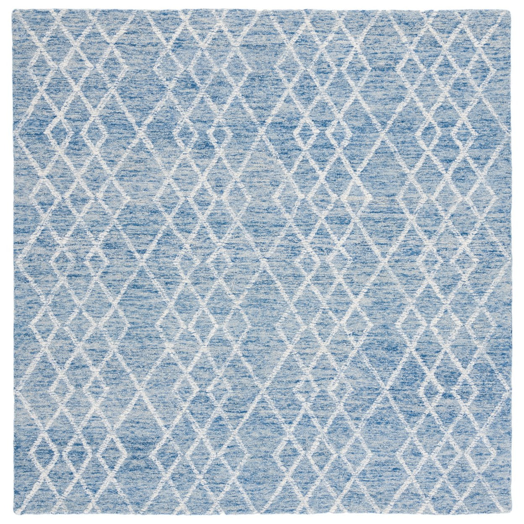 SAFAVIEH Metro MET994M Handmade Blue / Ivory Rug Image 1