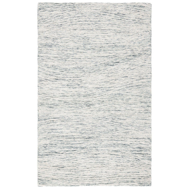 SAFAVIEH Metro MET995H Handmade Dark Grey / Ivory Rug Image 3