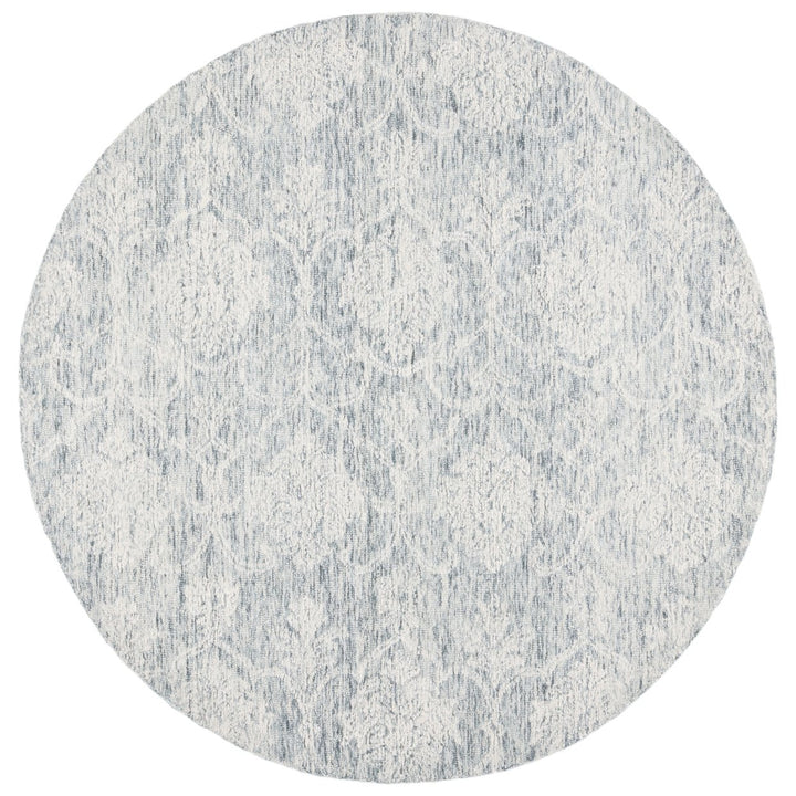 SAFAVIEH Metro MET996H Handmade Dark Grey / Ivory Rug Image 1