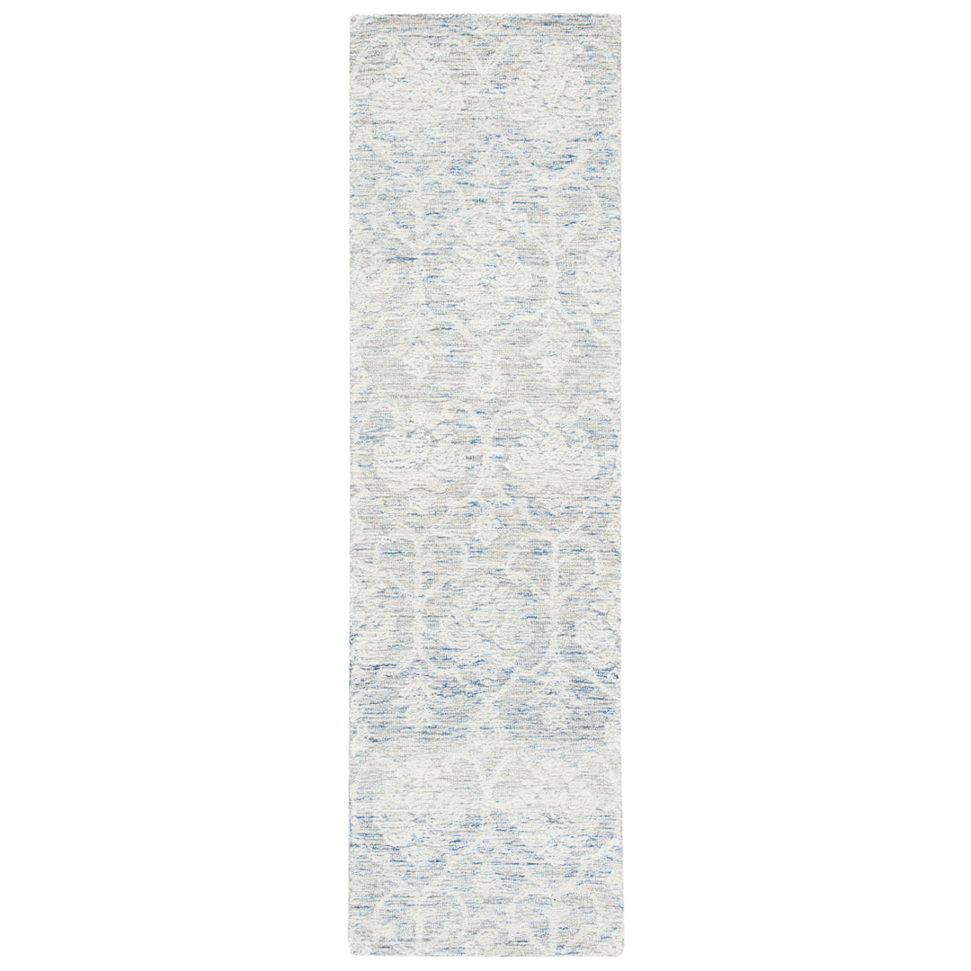 SAFAVIEH Metro MET996L Handmade Light Blue / Ivory Rug Image 2