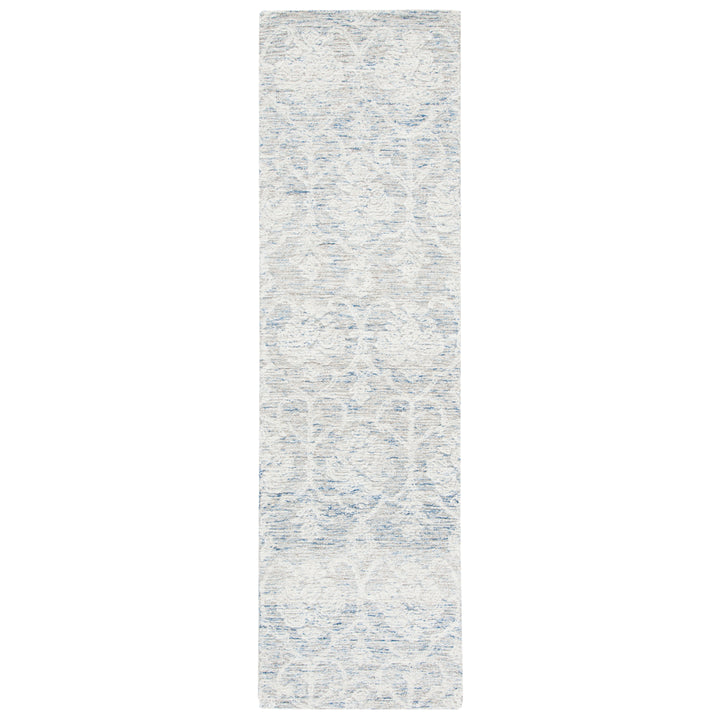 SAFAVIEH Metro MET996L Handmade Light Blue / Ivory Rug Image 2