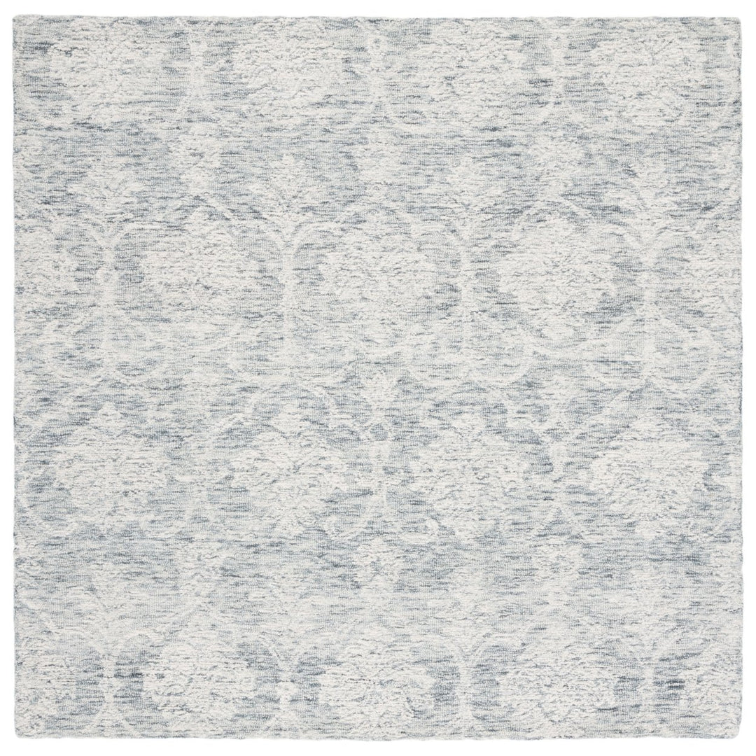 SAFAVIEH Metro MET996H Handmade Dark Grey / Ivory Rug Image 1