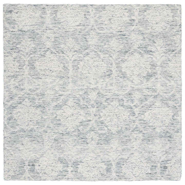 SAFAVIEH Metro MET996H Handmade Dark Grey / Ivory Rug Image 1