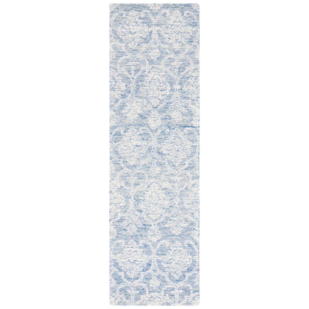 SAFAVIEH Metro MET996M Handmade Blue / Ivory Rug Image 2