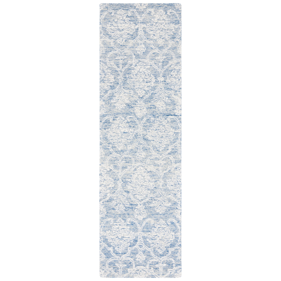 SAFAVIEH Metro MET996M Handmade Blue / Ivory Rug Image 2