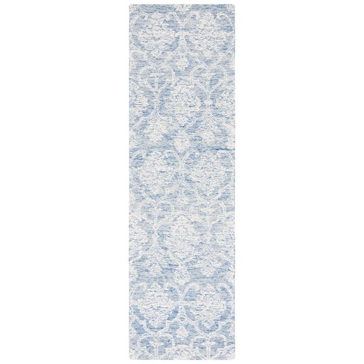 SAFAVIEH Metro MET996M Handmade Blue / Ivory Rug Image 1