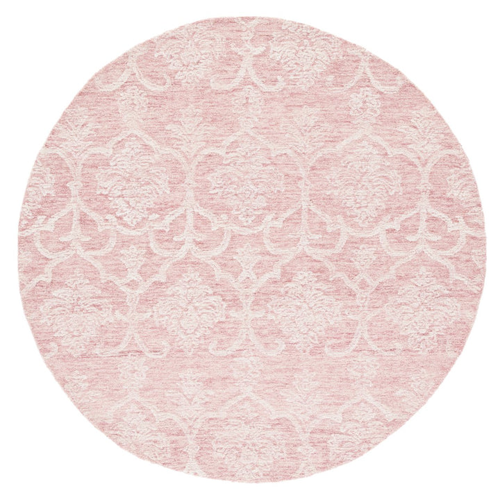 SAFAVIEH Metro MET996U Handmade Pink / Ivory Rug Image 1