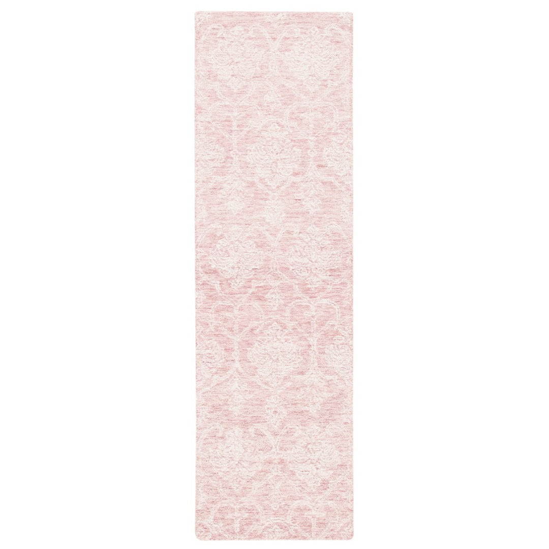 SAFAVIEH Metro MET996U Handmade Pink / Ivory Rug Image 1