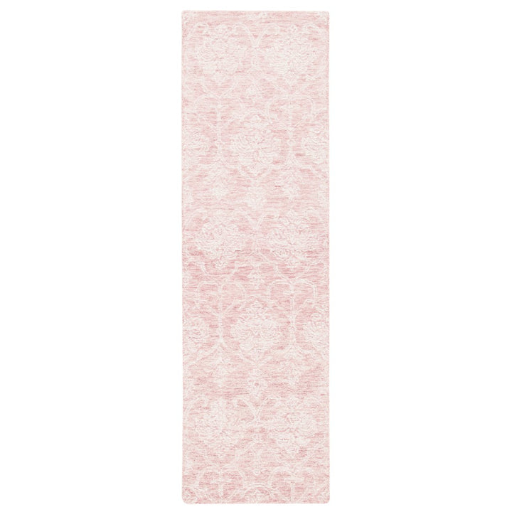 SAFAVIEH Metro MET996U Handmade Pink / Ivory Rug Image 1