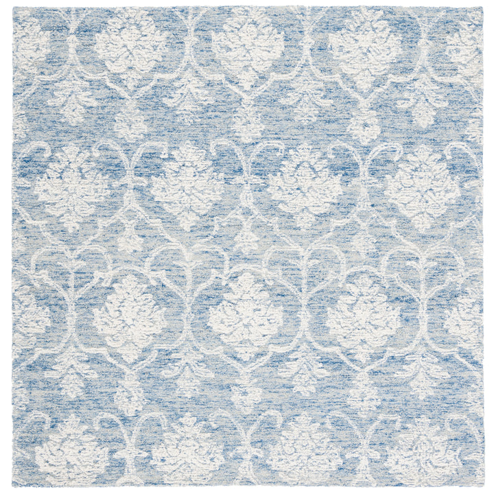 SAFAVIEH Metro MET996M Handmade Blue / Ivory Rug Image 6