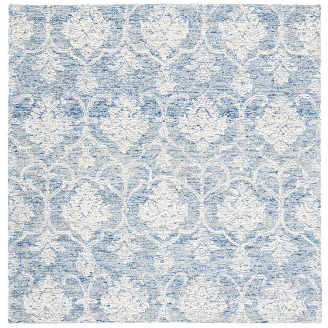 SAFAVIEH Metro MET996M Handmade Blue / Ivory Rug Image 1