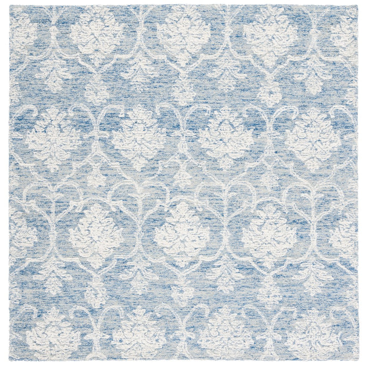 SAFAVIEH Metro MET996M Handmade Blue / Ivory Rug Image 1