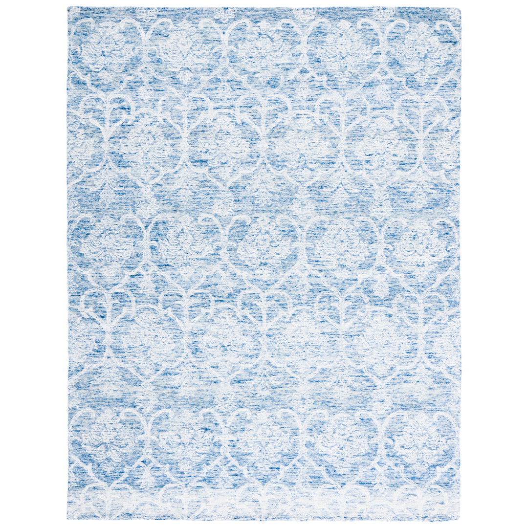 SAFAVIEH Metro MET996M Handmade Blue / Ivory Rug Image 7